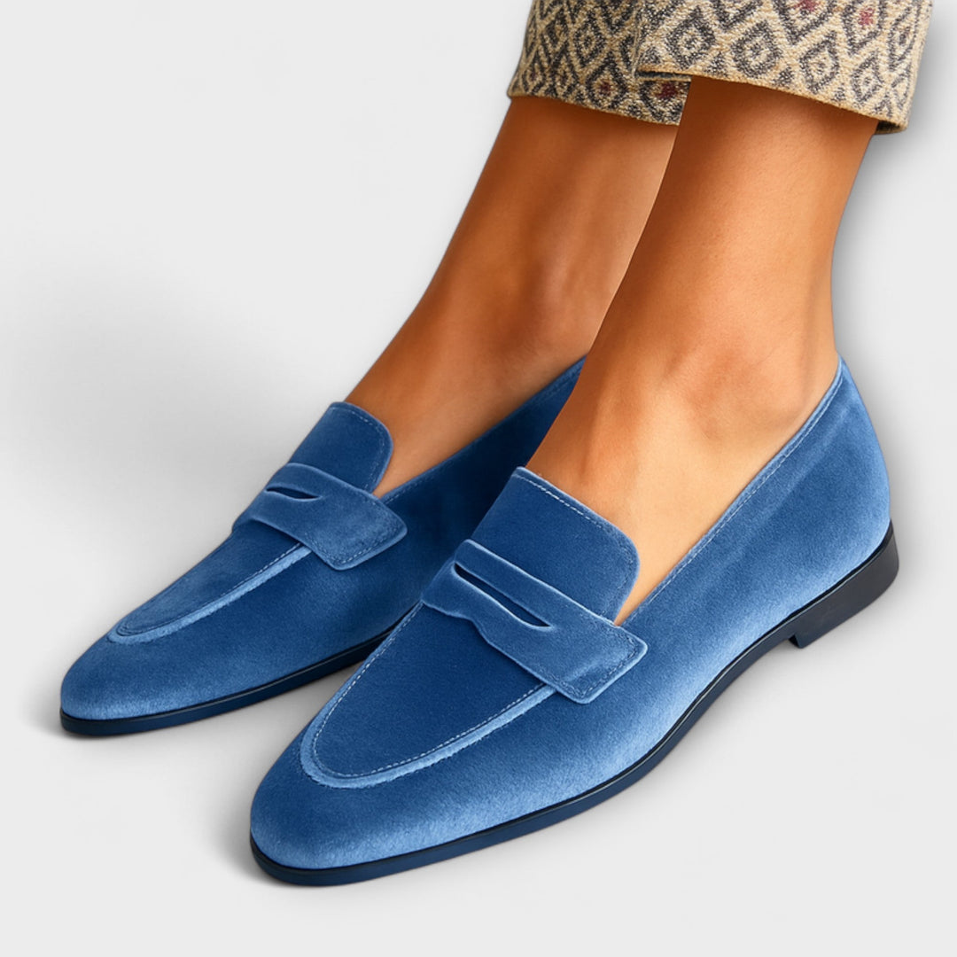 Louise | Stylish Buckle Everyday Loafers