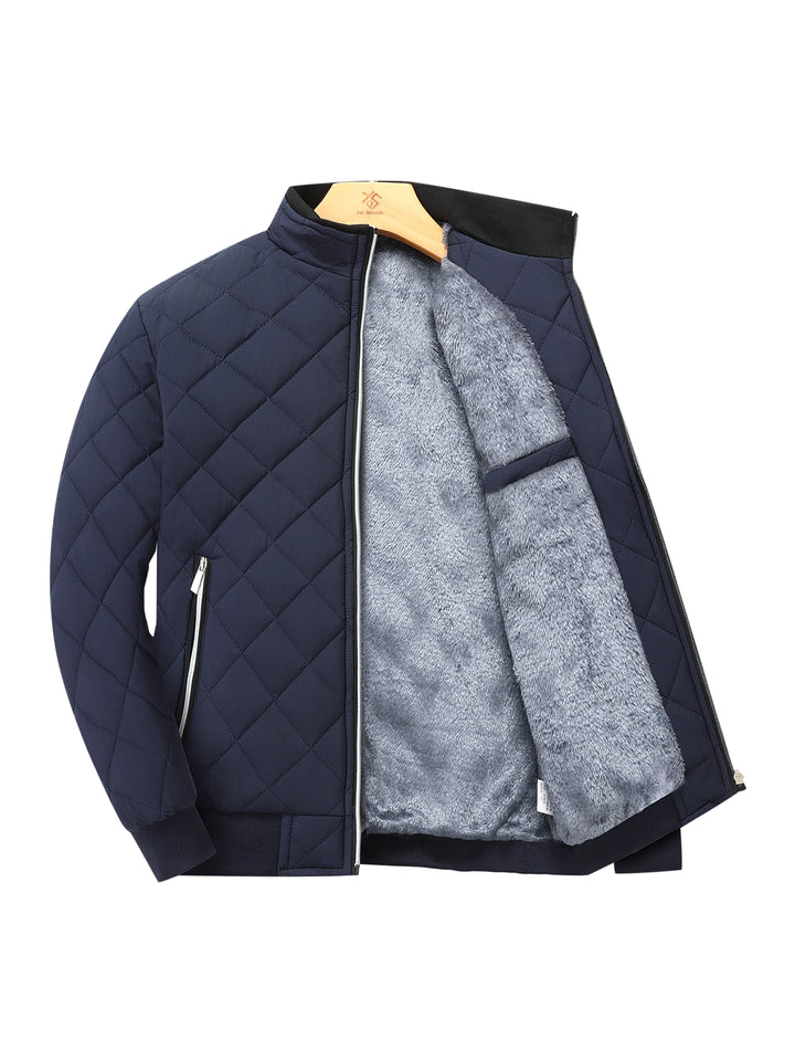 Reuben | Quilted Bomber Jacket