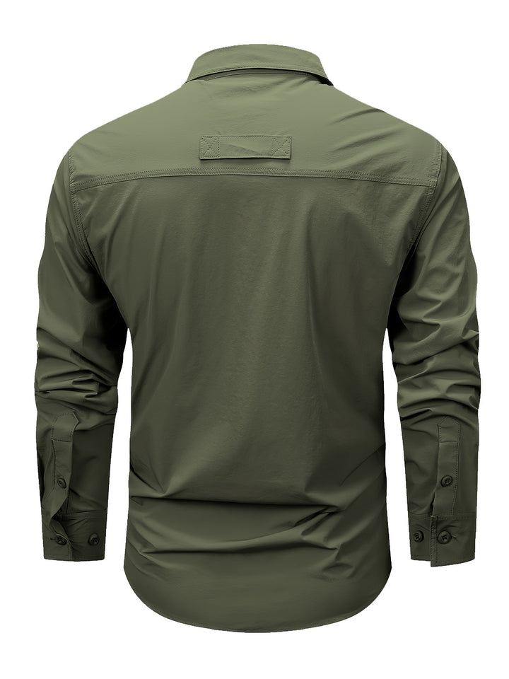 Hollis | Utility Long-Sleeve Cargo Shirt