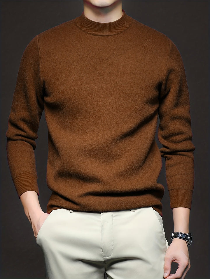 Tobias | Refined High-Neck Sweater