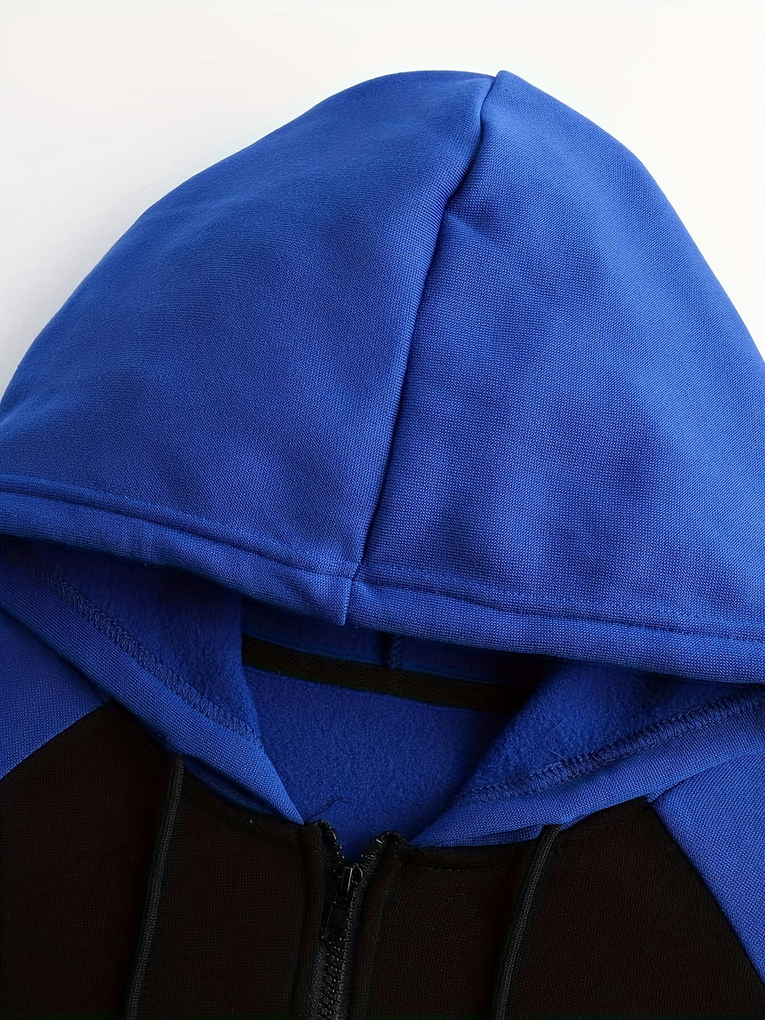 Xavier | Colour Block Zip-Up Hooded Jacket
