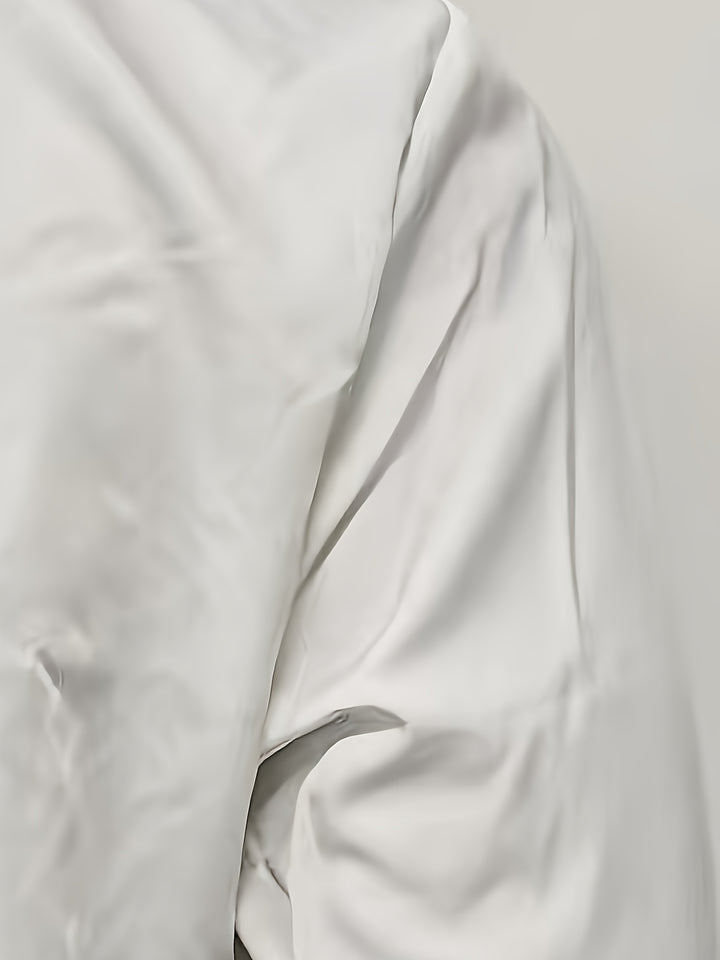 Dorian | Patterned Stand-Collar Shirt
