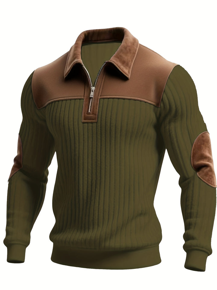 Barrett | Refined Zip-Neck Pullover