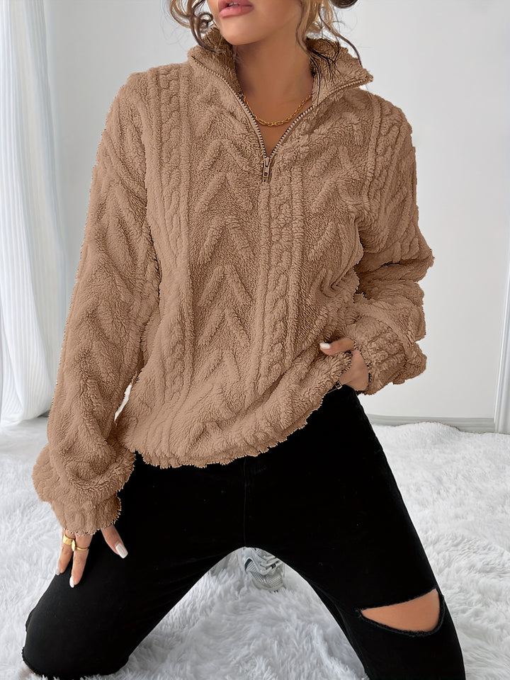 Susanna | Cosy Textured Sweatshirt