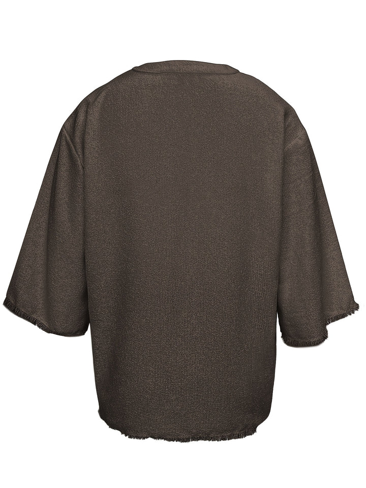 Silas | Relaxed Lace-Up Shirt