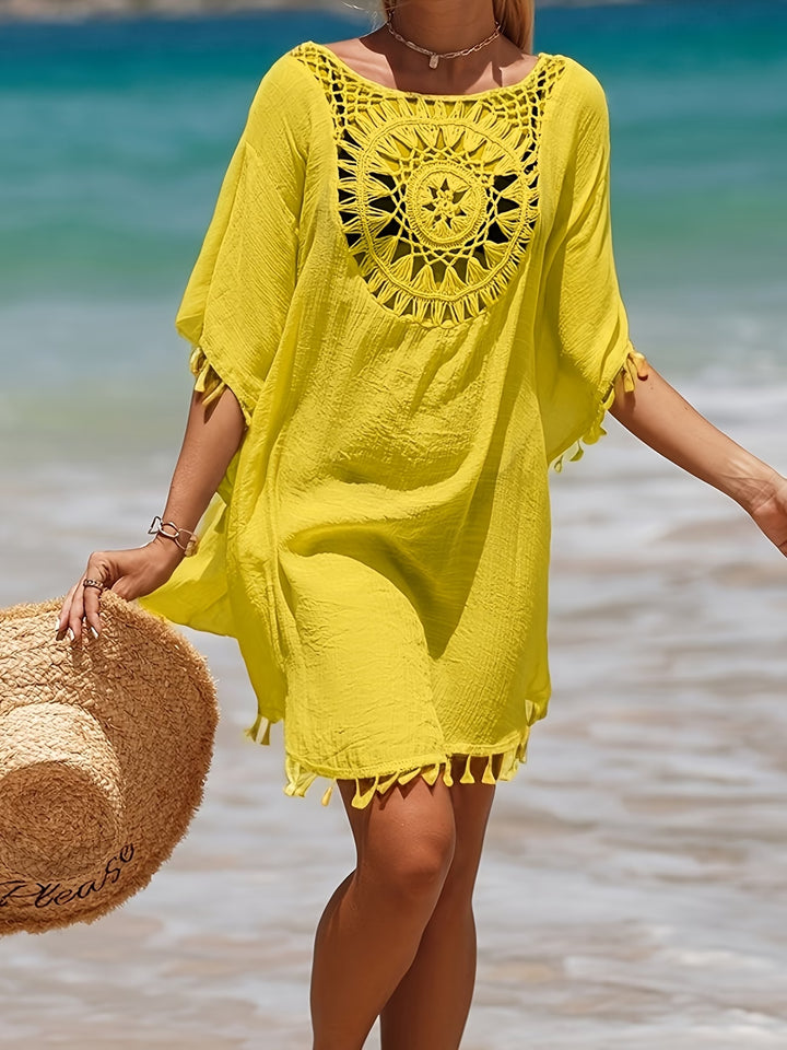 Zaina | Stylish Retro Flowy Boho Dress