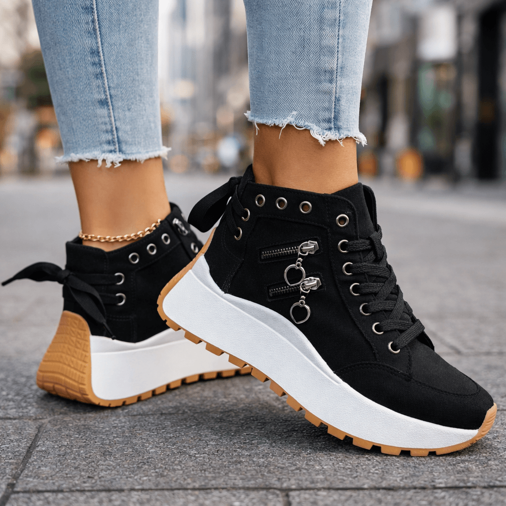 Fenella | Premium High Cut Lace Shoes