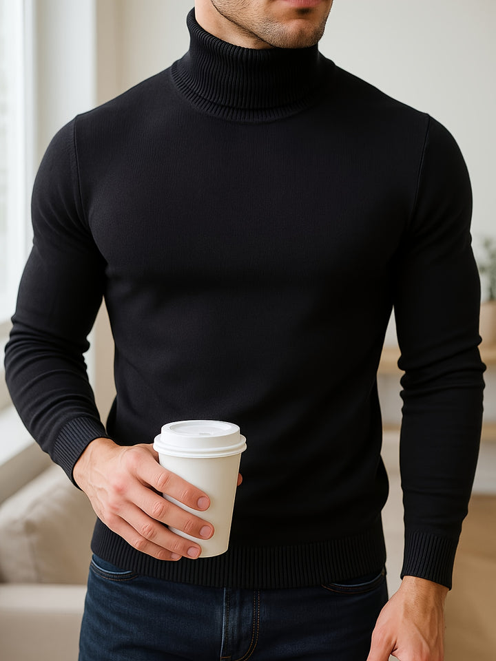 Gideon | Refined Roll-Neck Sweater
