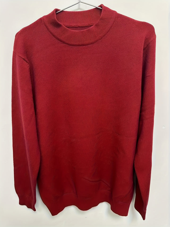Reuben | Refined Mock-Neck Sweater