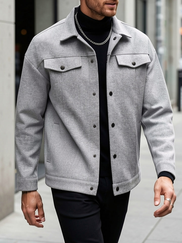 Roderick | Modern Snap-Button Jacket
