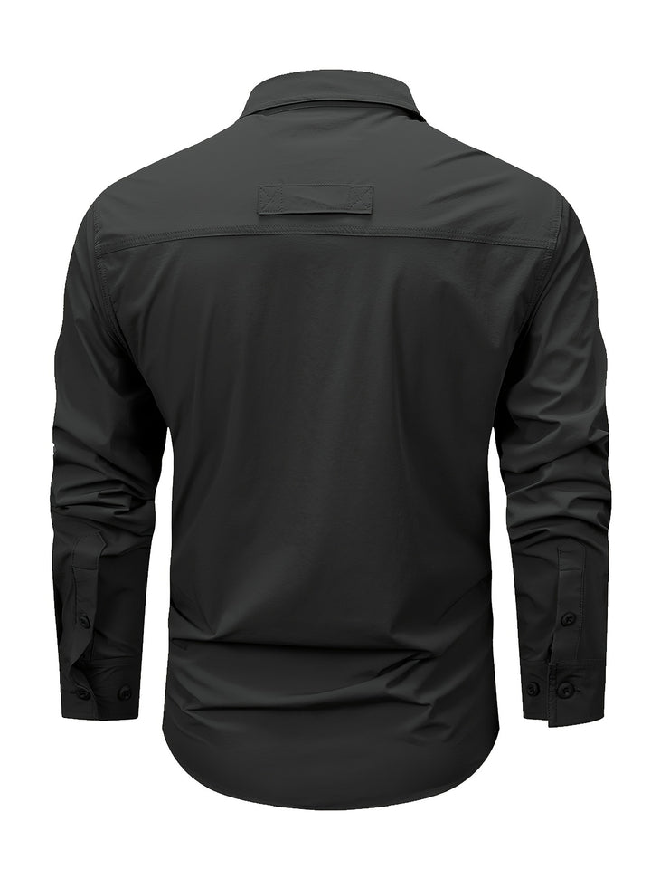 Hollis | Utility Long-Sleeve Cargo Shirt