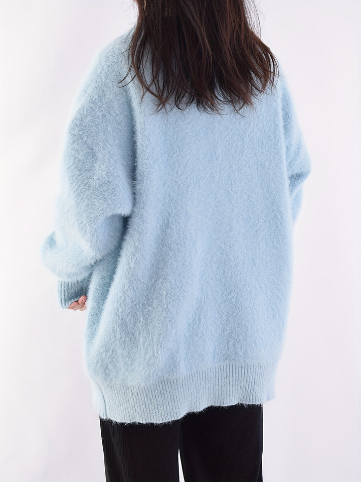 Elowen | Soft V-Neck Cardigan