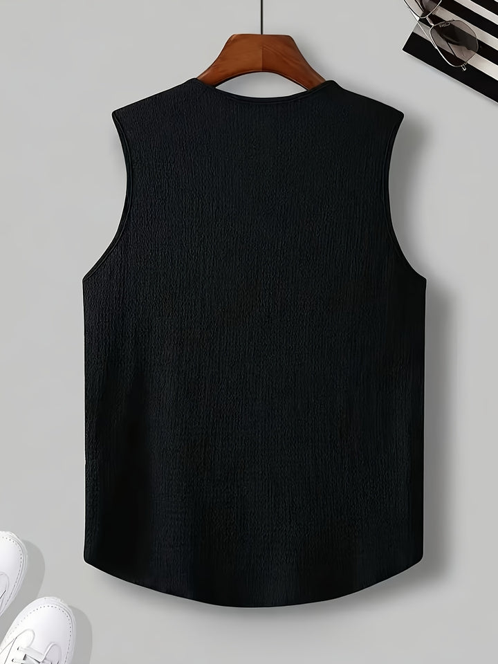 Damon | Relaxed V-Neck Tank Top