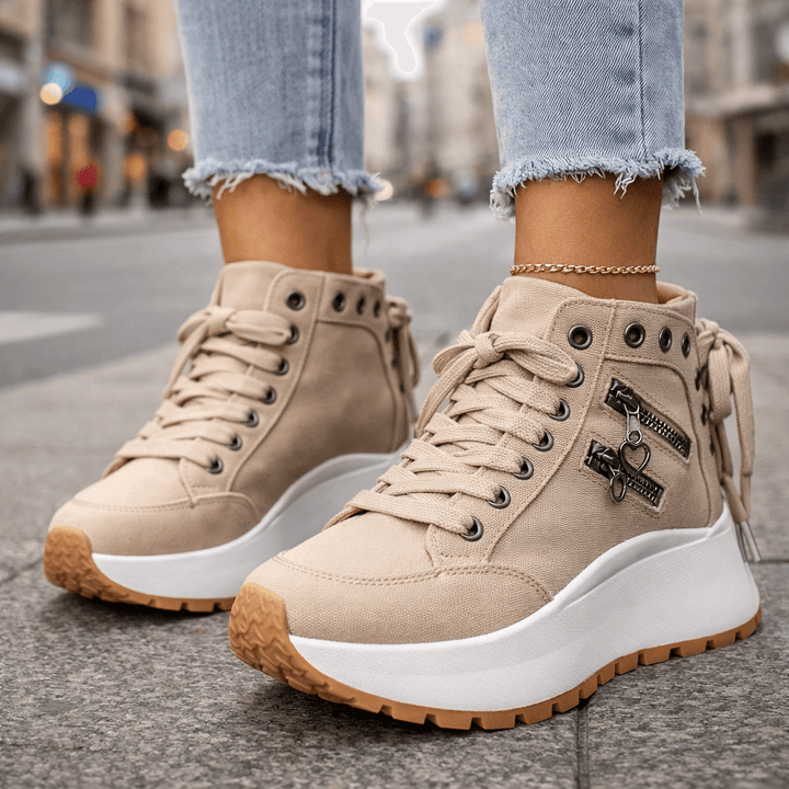 Fenella | Premium High Cut Lace Shoes