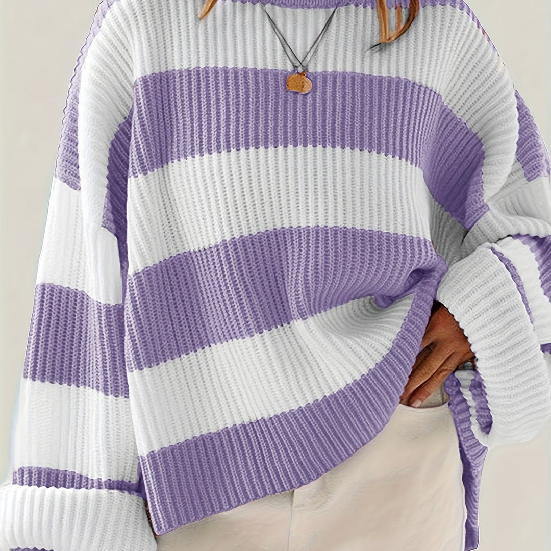 Brooke | Relaxed Striped Pullover