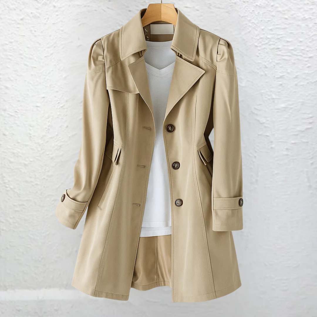 Cordelia | Vintage Trench Collar Coat