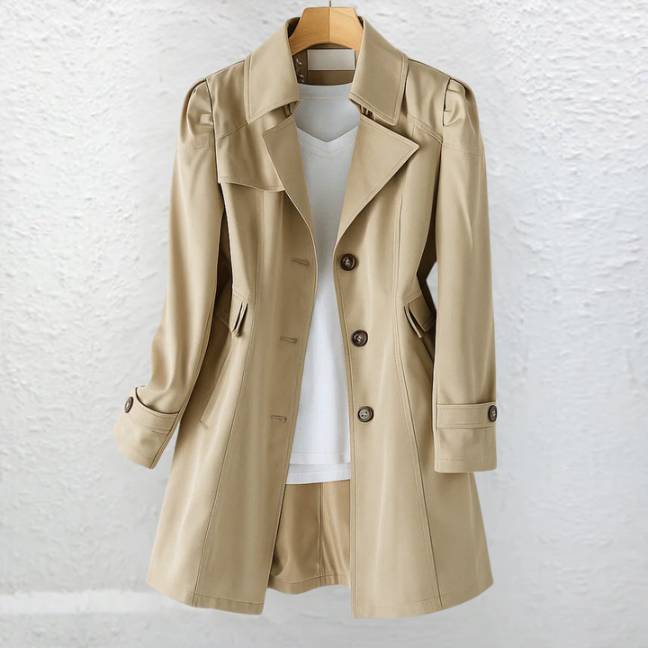 Cordelia | Vintage Trench Collar Coat