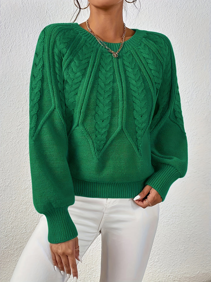 Ophelia | Relaxed Cable-Knit Sweater