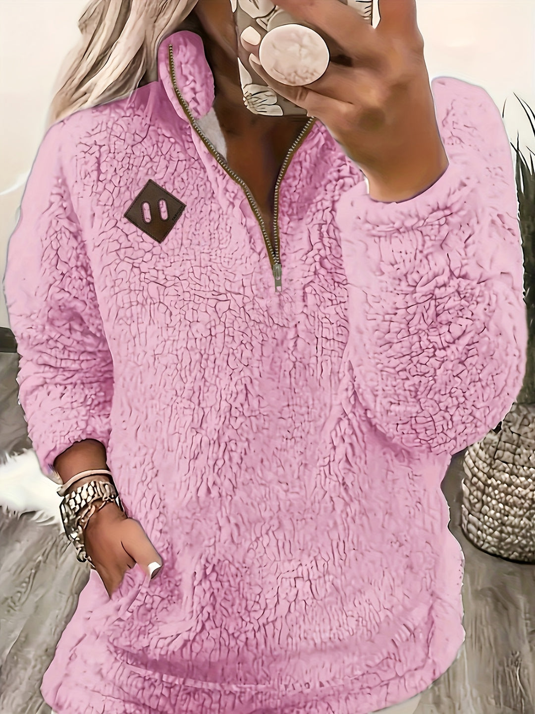 Lorraine | Cosy Half-Zip Pullover