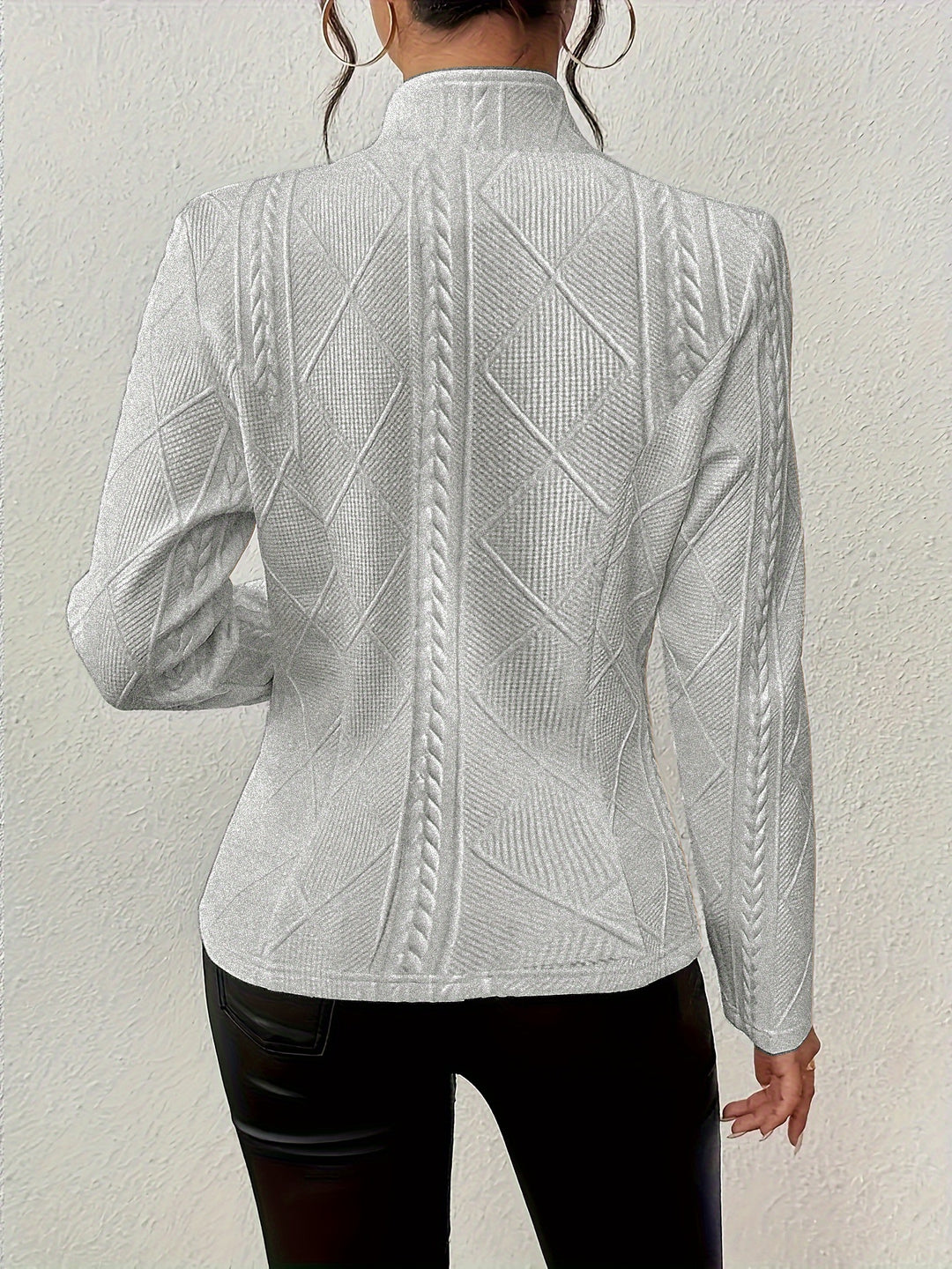 Delilah | Textured Waist-Defining Jacket