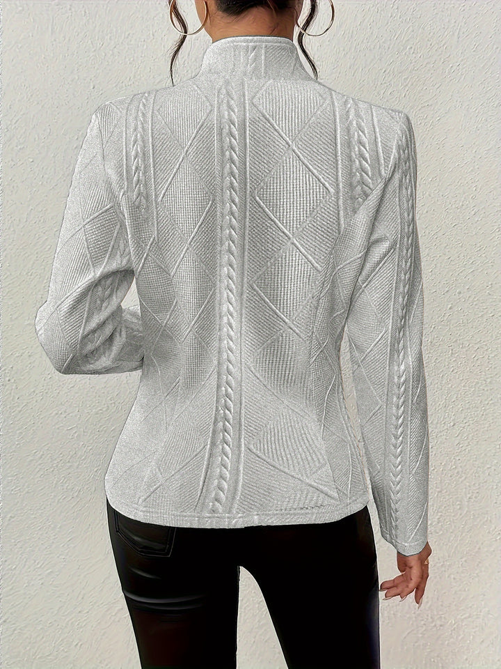 Delilah | Textured Waist-Defining Jacket