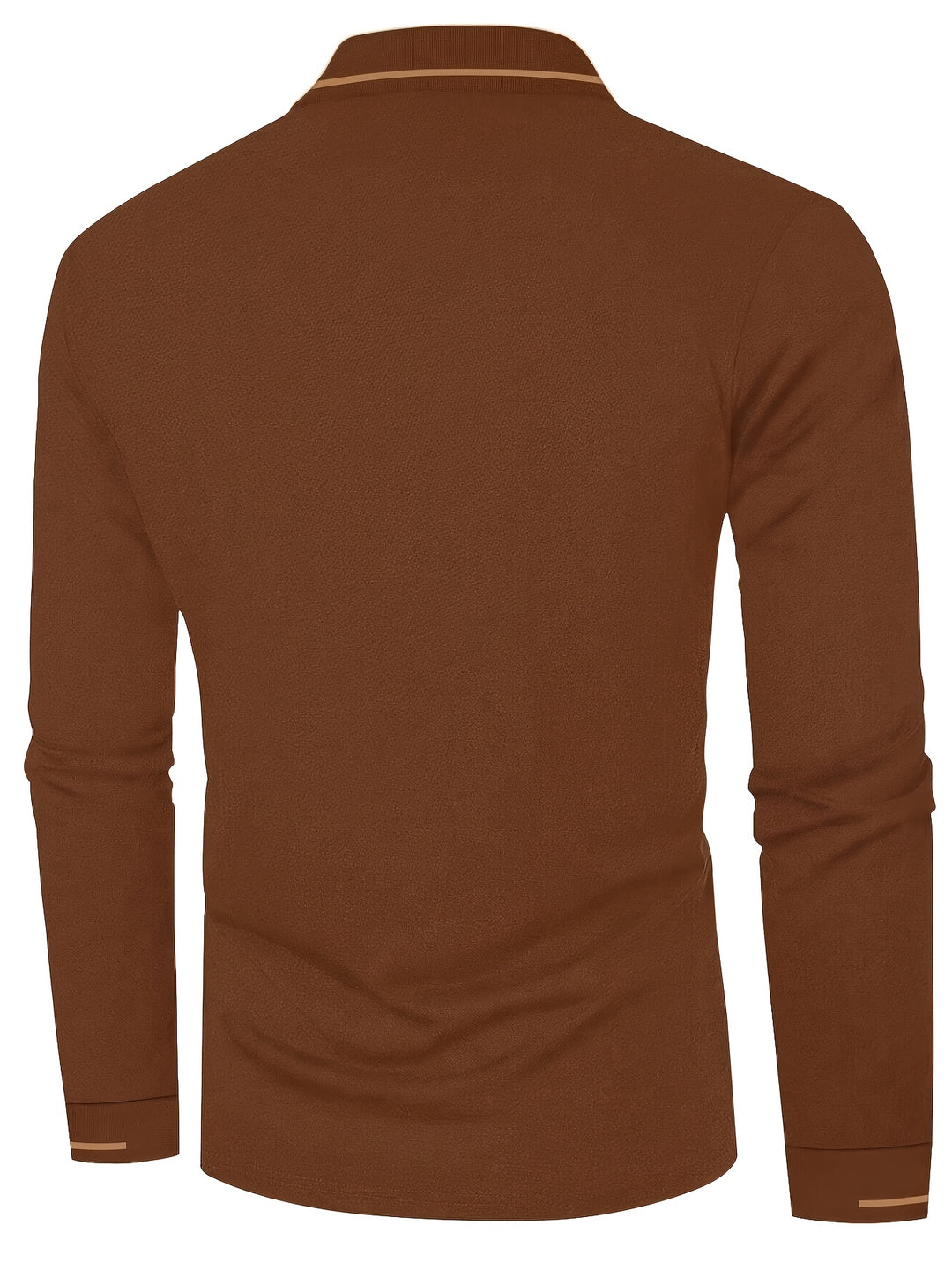 Reginald | Refined Long-Sleeve Polo Shirt