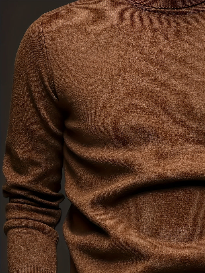 Gideon | Refined Roll-Neck Sweater