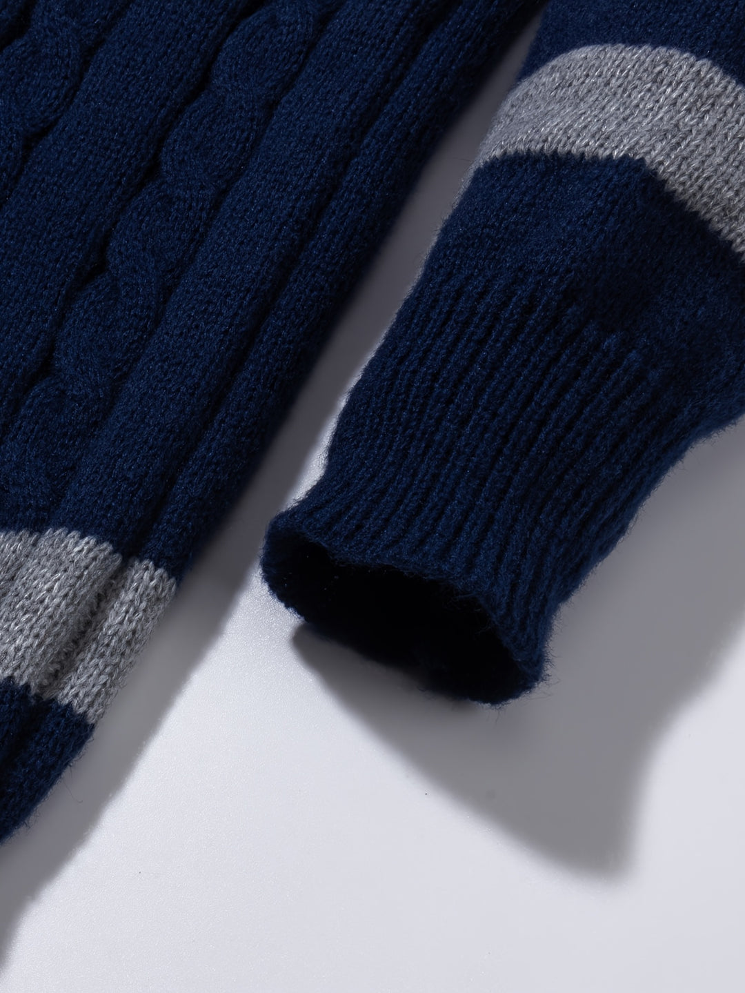 Nigel | Textured Cable-Knit Jumper