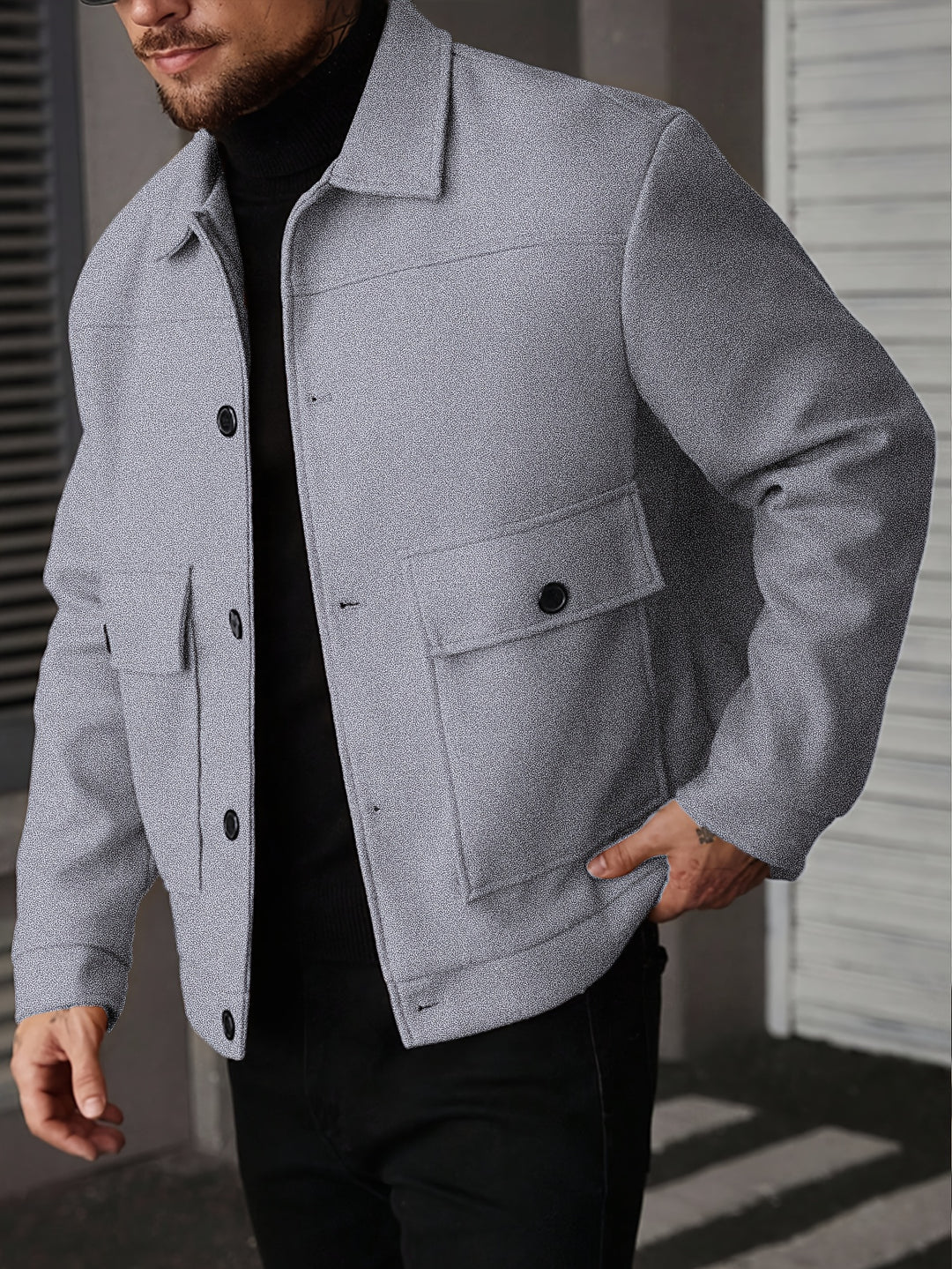 Ellery | Structured Overshirt Jacket
