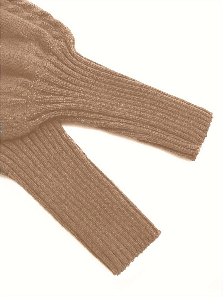 Penelope | Textured Cable-Knit Sweater