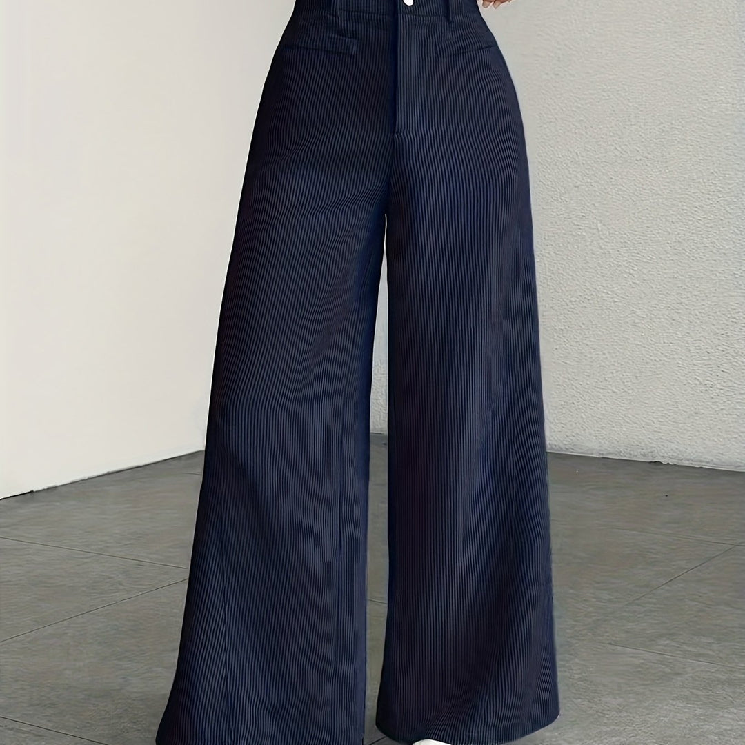 Nora | High-Waisted Wide-Leg Trousers