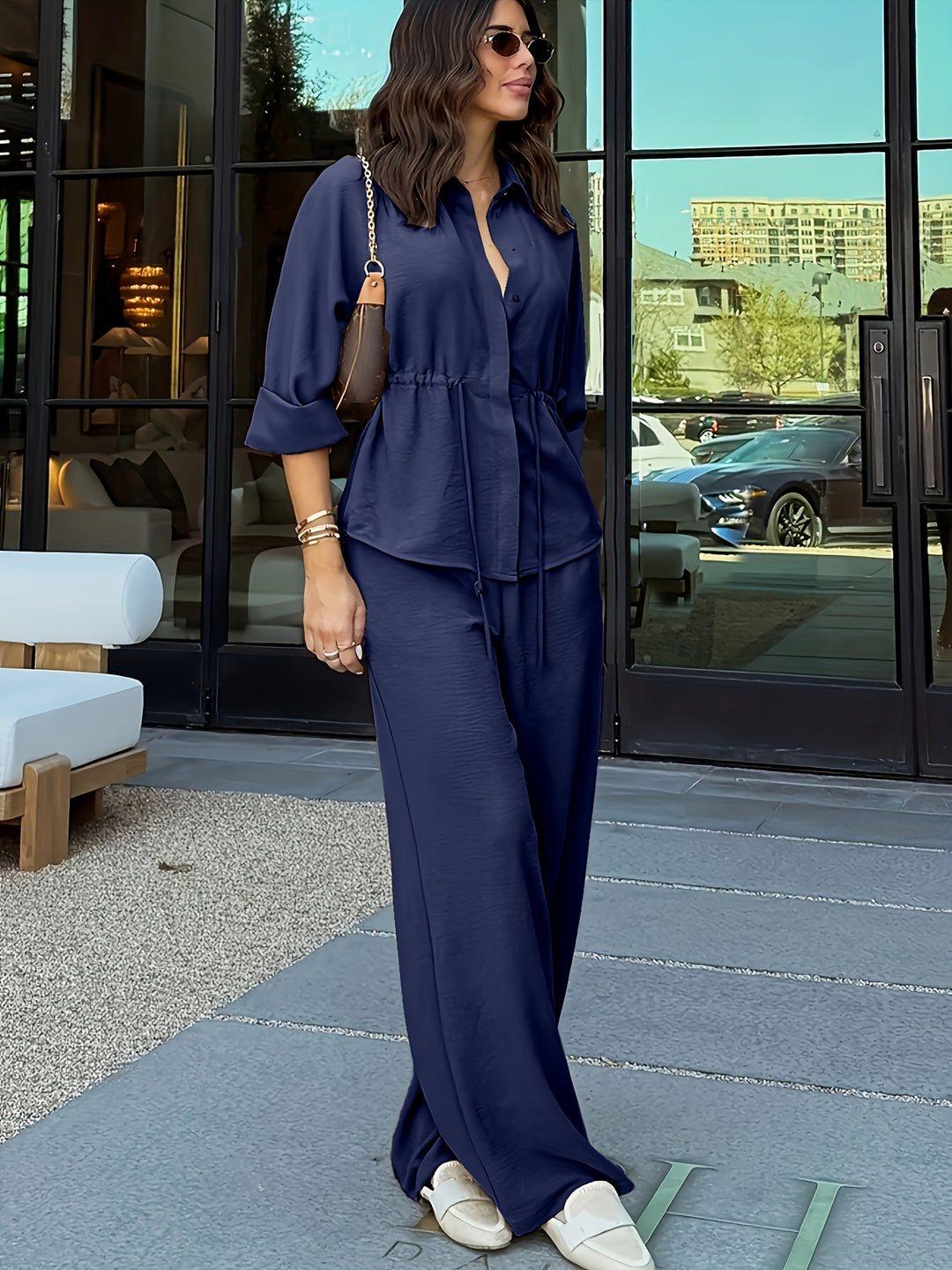 Miriam | Relaxed Drawstring Two-Piece Set