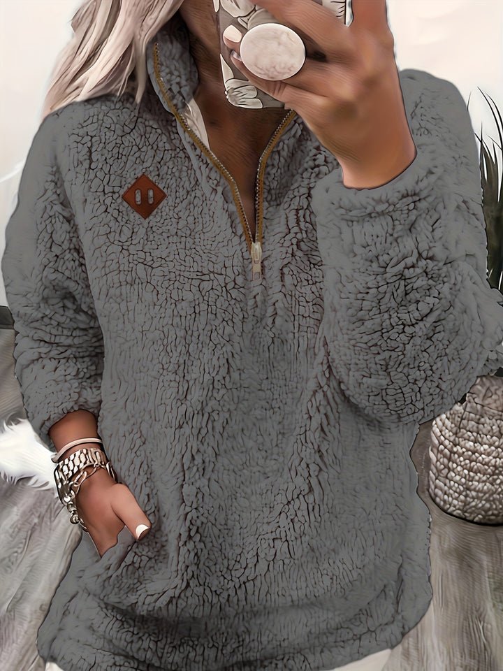 Lorraine | Cosy Half-Zip Pullover