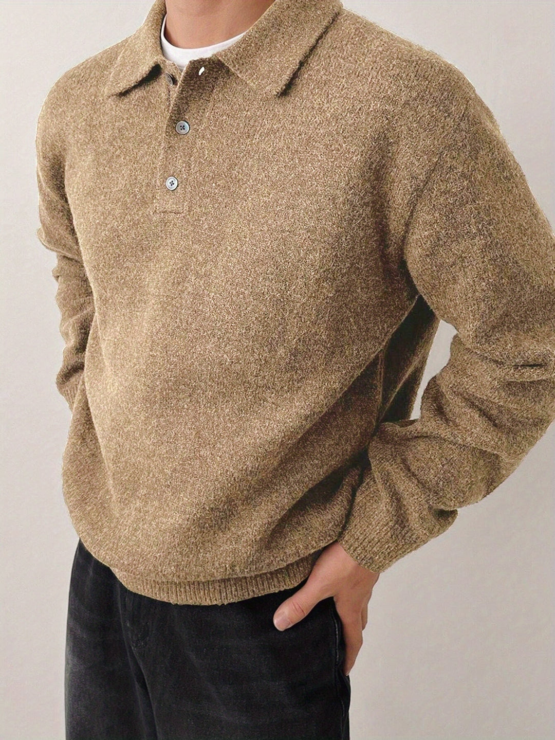 Reid | Polo Collar Knit Jumper