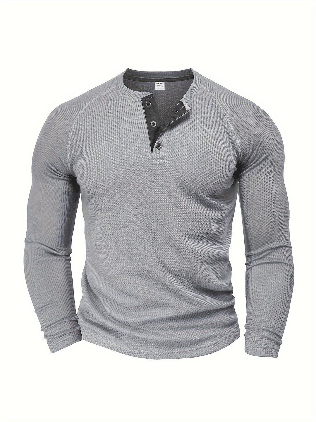 Tobias | Refined Button-Placket Henley Top