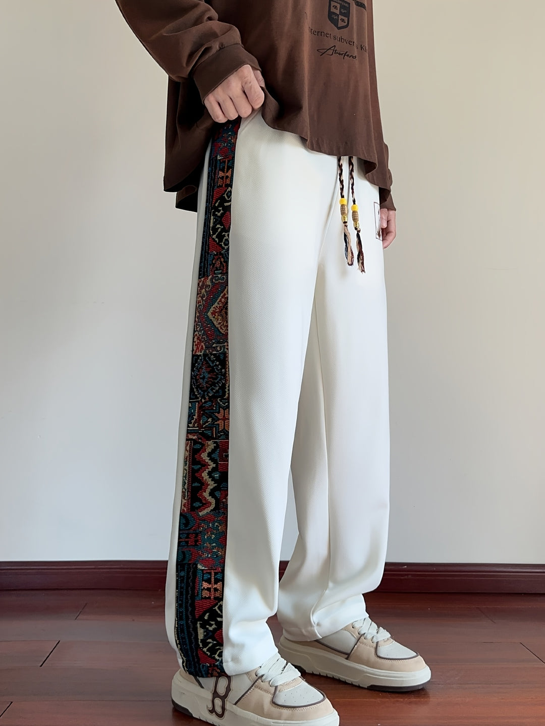 Oscar | Wide-Leg Heritage Trousers