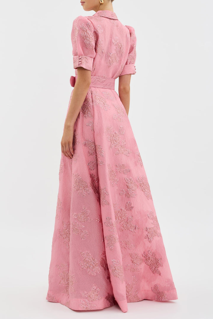Aimee | Elegant Puffed Sleeves Dress