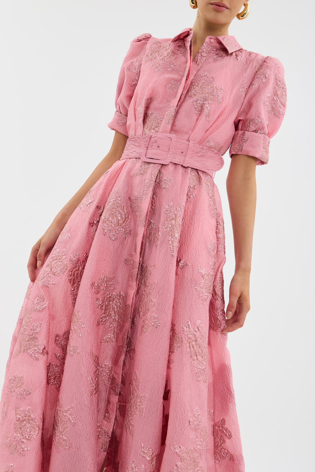 Aimee | Elegant Puffed Sleeves Dress