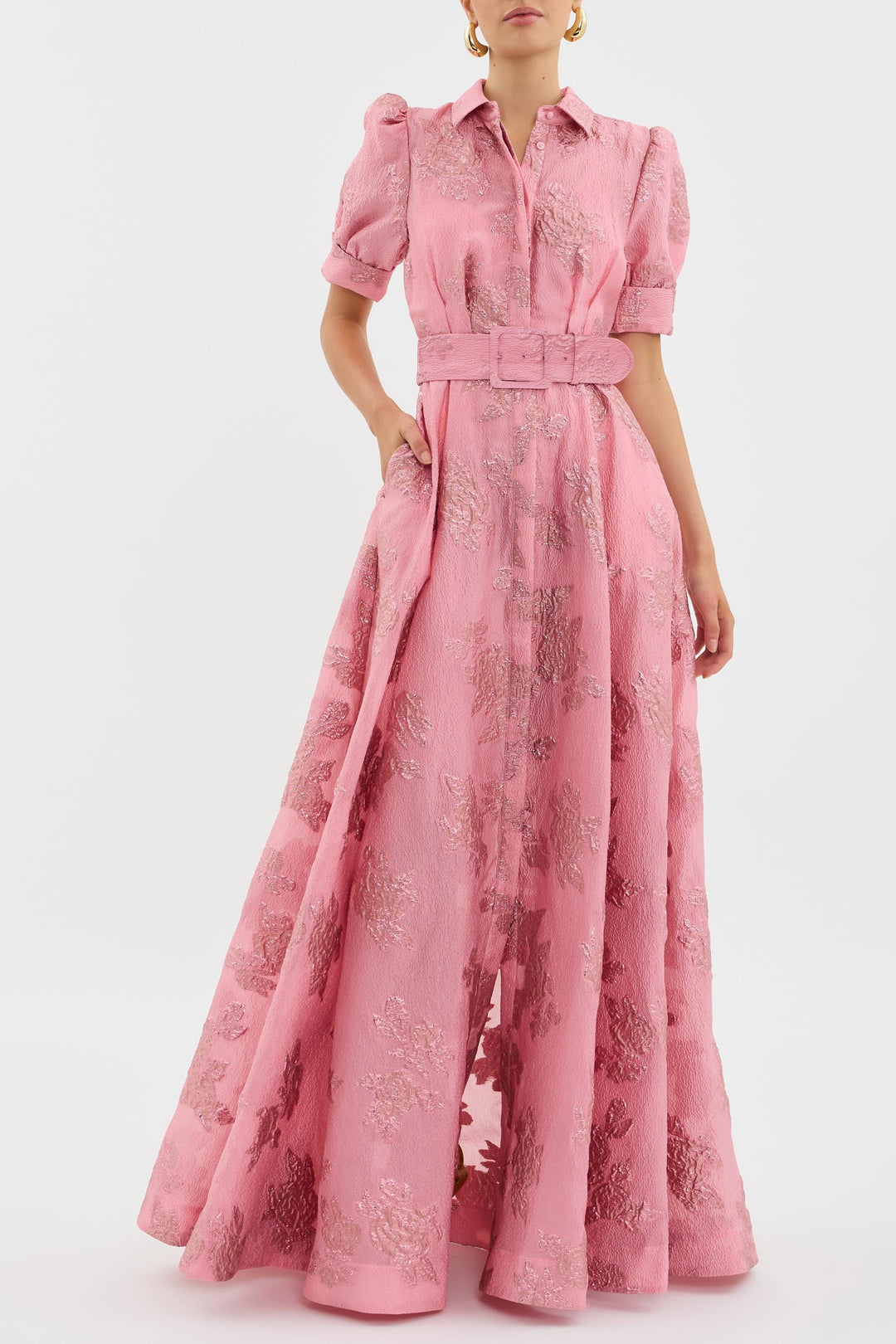 Aimee | Elegant Puffed Sleeves Dress