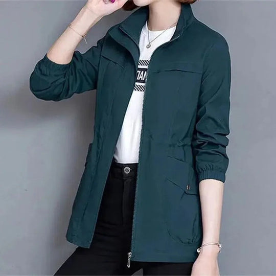 Aurora | Casual Lightweight Drawstring Jacket