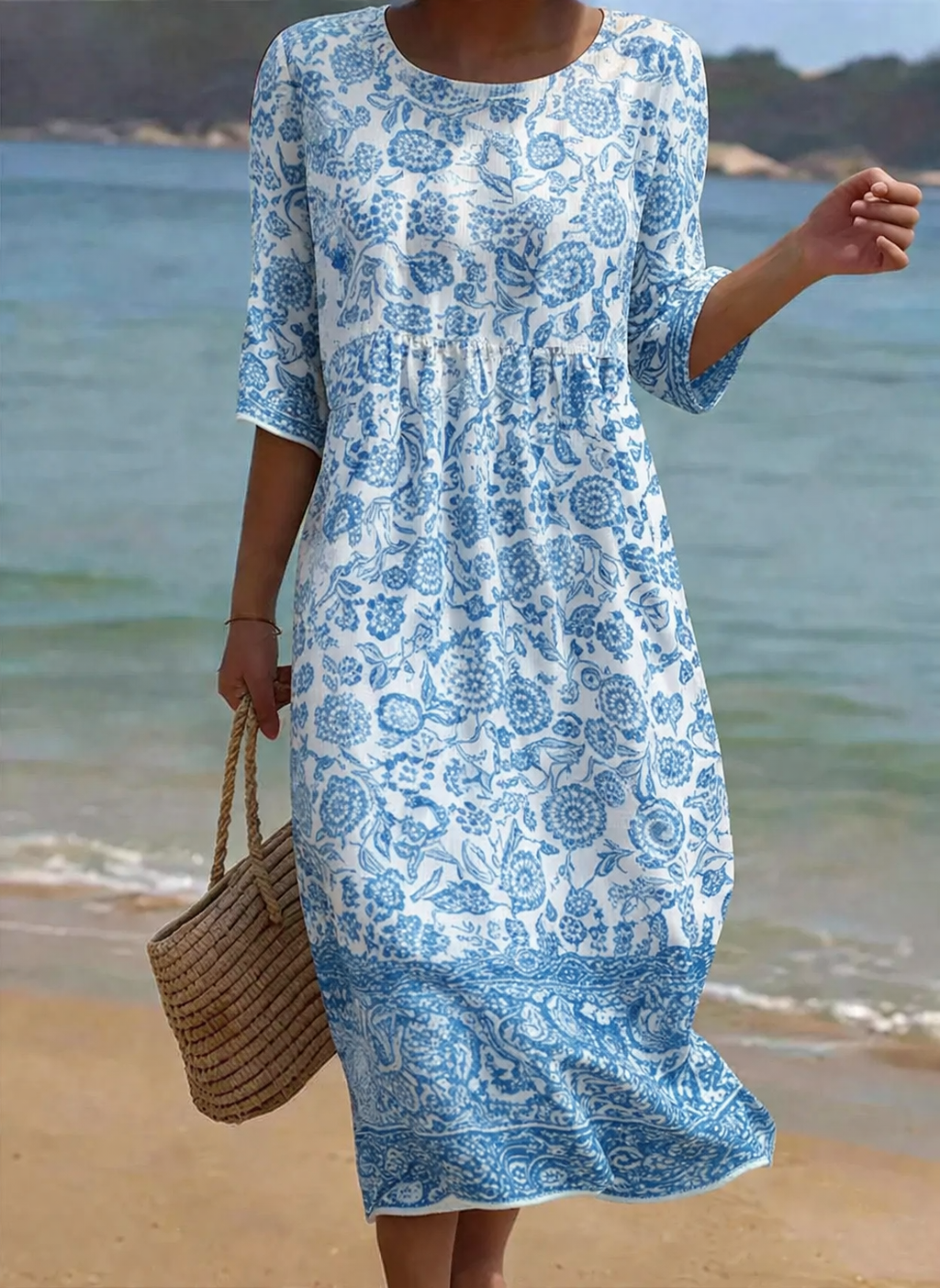 Isabelle | Romantic Floral Wrap Dress