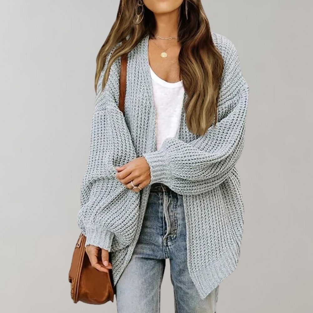 Lucille | Relaxed Open-Front Cardigan