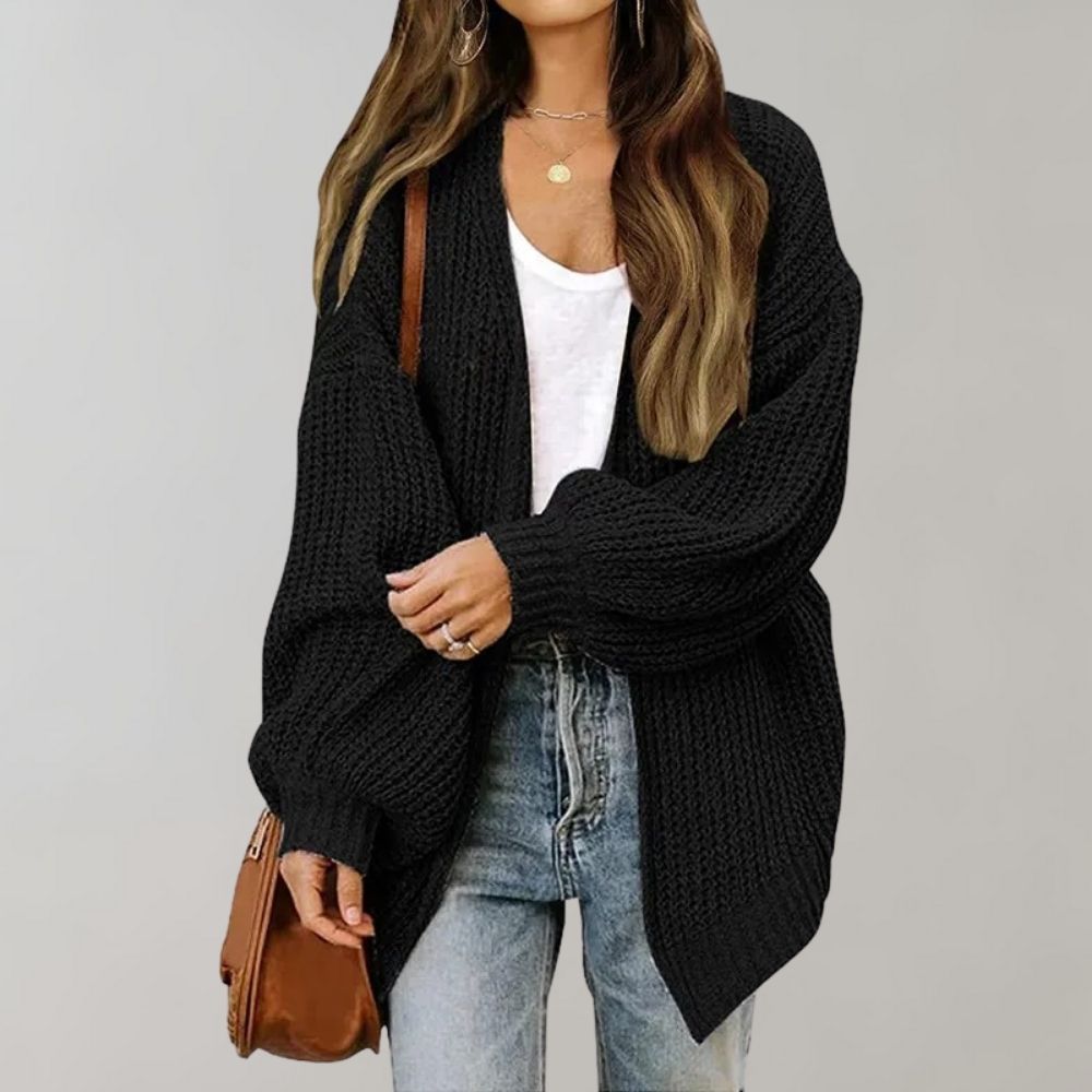 Lucille | Relaxed Open-Front Cardigan