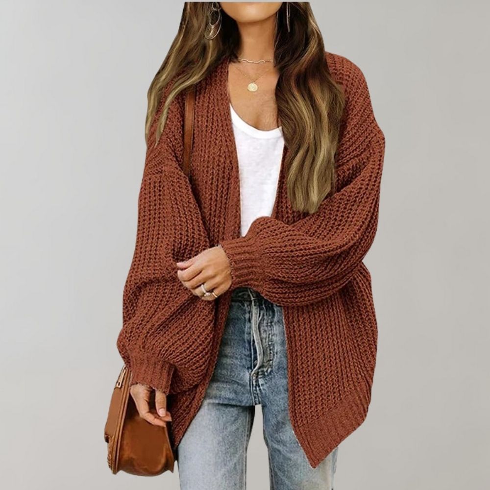 Lucille | Relaxed Open-Front Cardigan