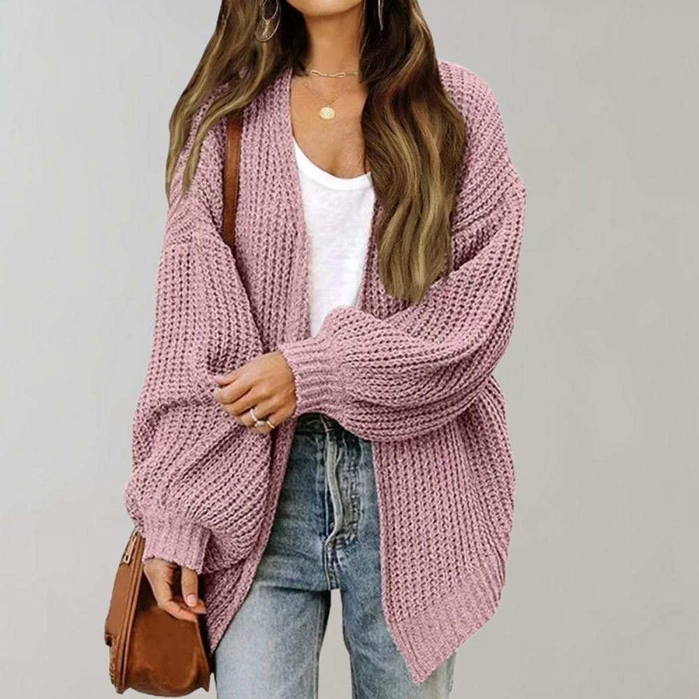 Lucille | Relaxed Open-Front Cardigan