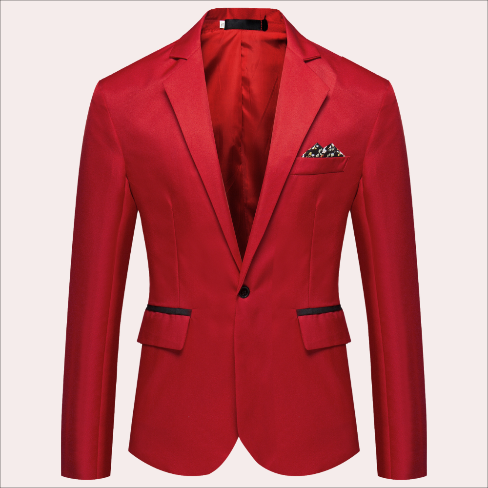 Landon | Modern Single Breasted Slim-Fit Blazer