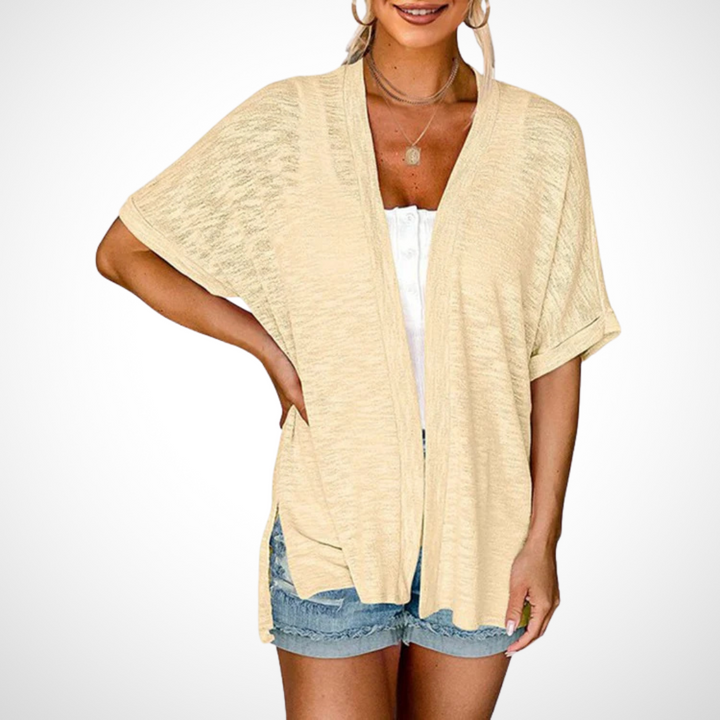 Maeve | Relaxed Open-Front Cardigan
