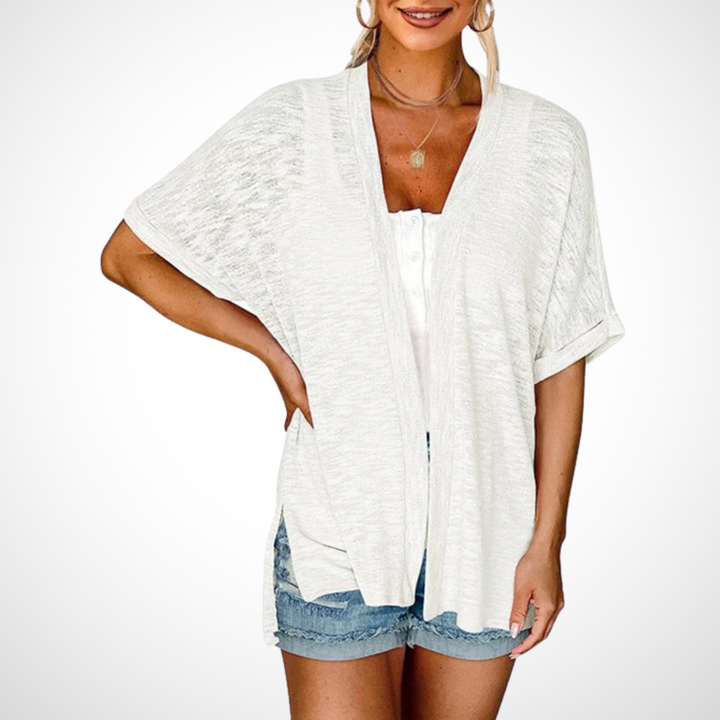 Maeve | Relaxed Open-Front Cardigan