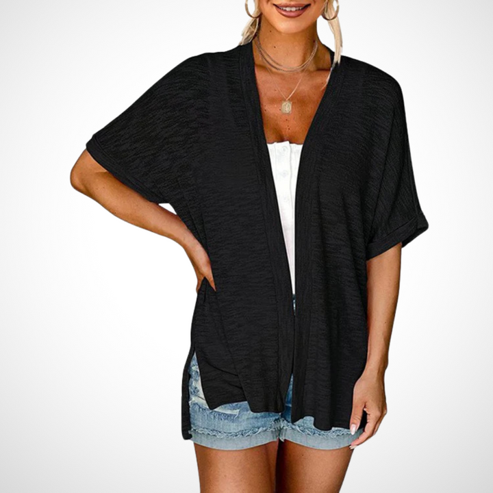 Maeve | Relaxed Open-Front Cardigan