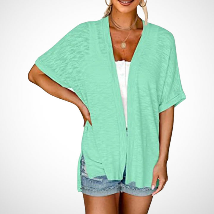 Maeve | Relaxed Open-Front Cardigan